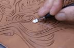 Leather Oni Mask Printable Pattern - 
