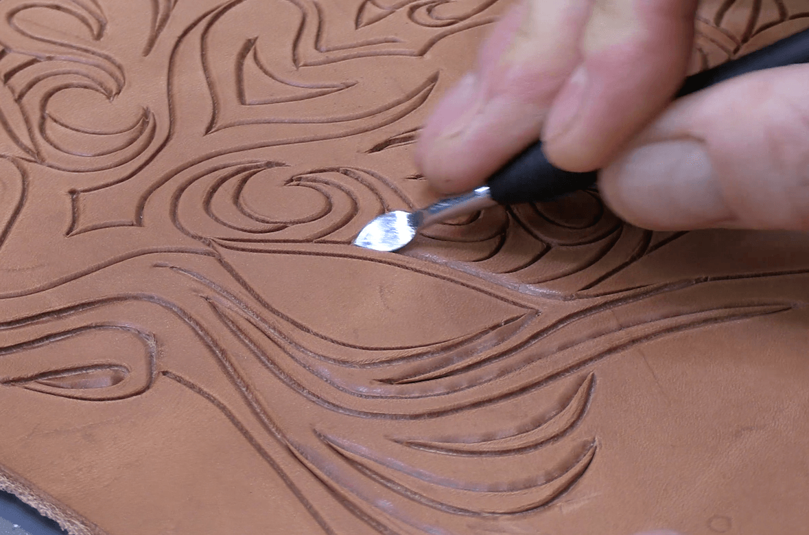 Leather Oni Mask Printable Pattern - 