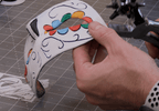 4-Pack Leather Masquerade Mask Printable Pattern Bundle - 