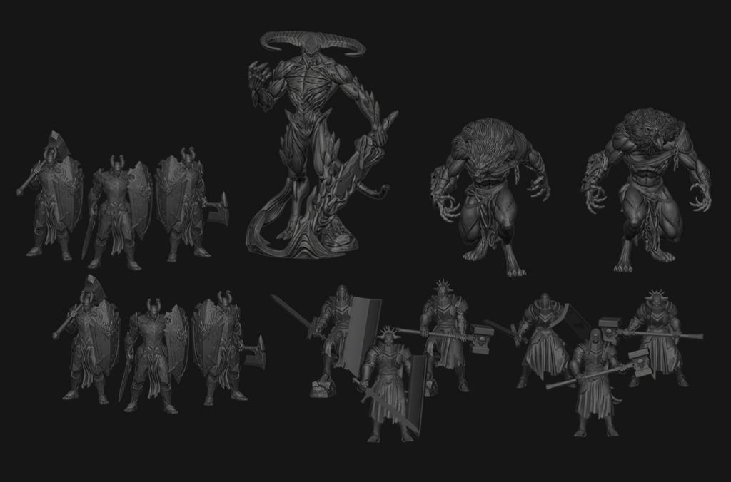 Crusaders vs Demons Battle Box