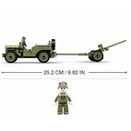WWII - U.S. Army M38 Jeep With Artillery - Mil-Blox