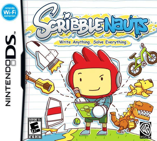Scribblenauts (Nintendo DS) - Game Manual Only