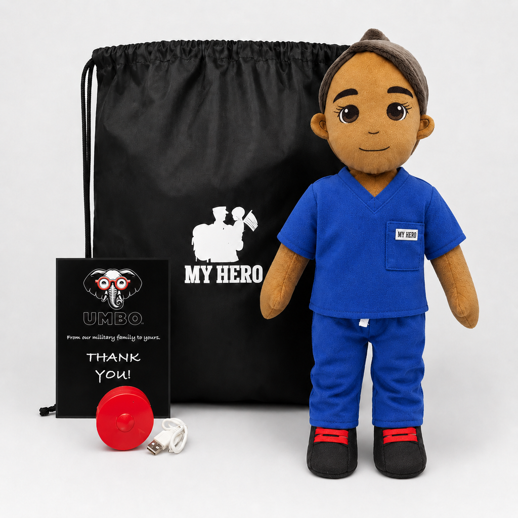 My Hero™ Medical Hero Scrubs | Custom Recordable Plush