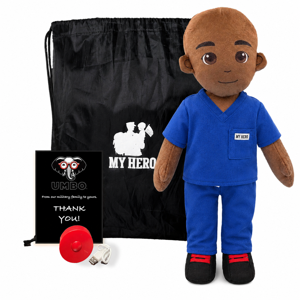 My Hero™ Medical Hero Scrubs | Custom Recordable Plush