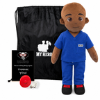 My Hero™ Medical Hero Scrubs | Custom Recordable Plush