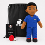 My Hero™ Medical Hero Scrubs | Custom Recordable Plush