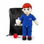 My Hero™ Medical Hero Scrubs | Custom Recordable Plush