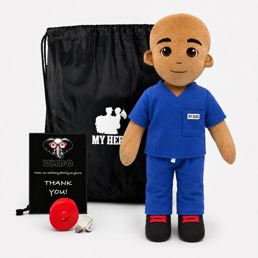 My Hero™ Medical Hero Scrubs | Custom Recordable Plush