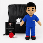 My Hero™ Medical Hero Scrubs | Custom Recordable Plush