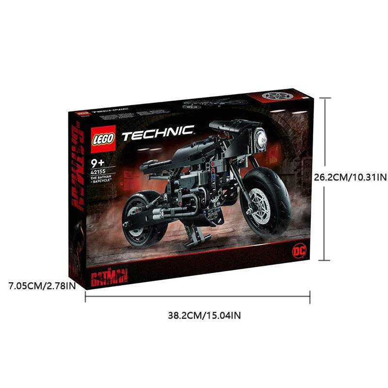 42155 LEGO Batman Motorcycle Mechanical Model Boy and Child Puzzle Assembly Building Blocks Toy - United States