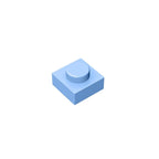 Gobricks GDS-501 Plate 1 x 1 | Compatible Building Blocks for DIY