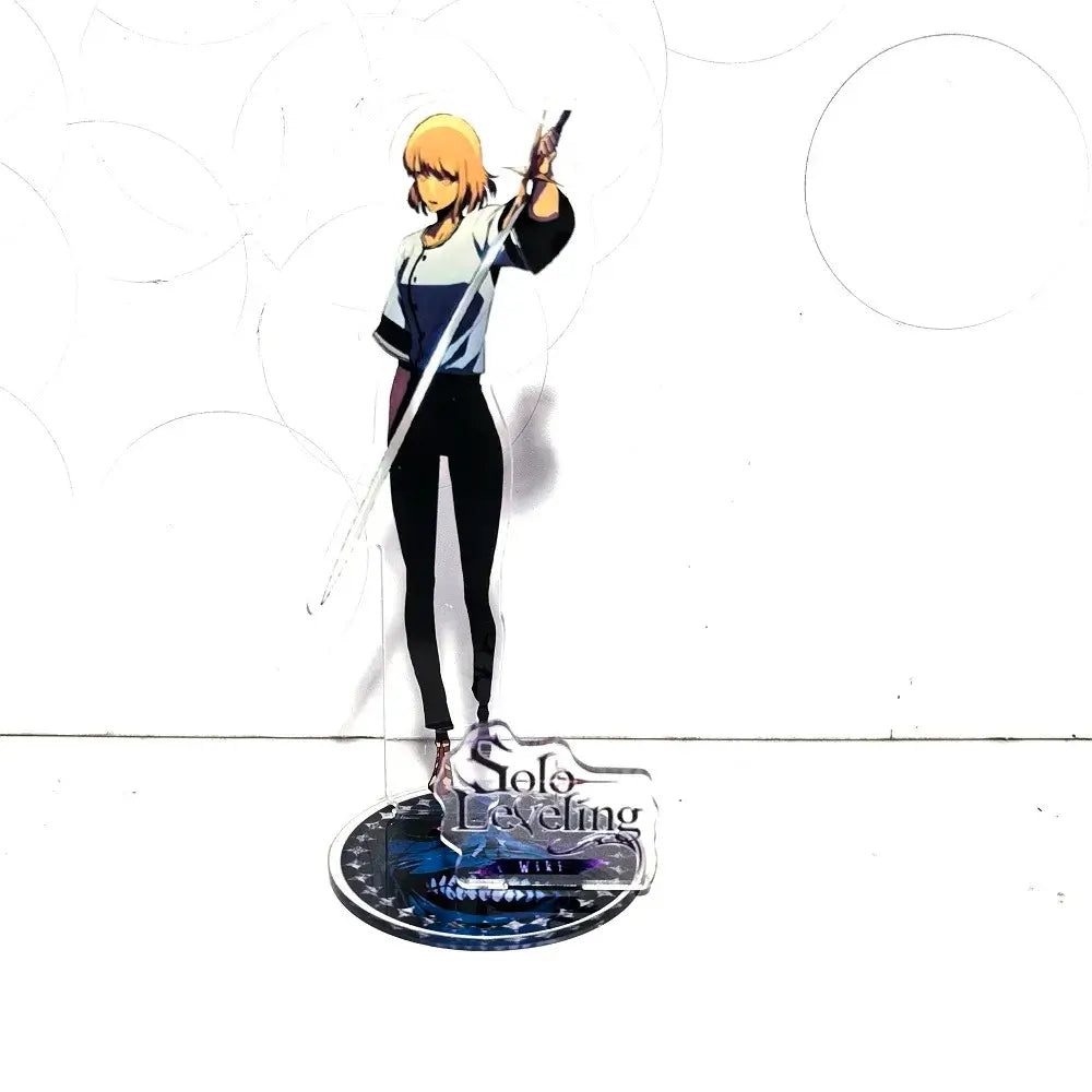 Solo Leveling Acrylic Stand: Sung Jin Woo 15cm Desk Figure