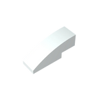 Gobricks GDS-657 Slope, Curved 3 x 1 | Compatible Building Block for Creative Construction