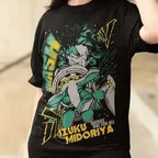 Deku Streetwear T-Shirt: Fire Style Japan Cotton Tee