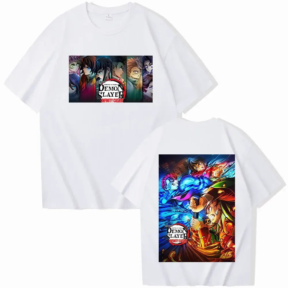 Demon Slayer Infinity Castle T-Shirt Harajuku Fan Gift
