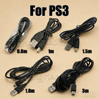 Controller Charging Cable | USB Power Cord for Sony PlayStation 3