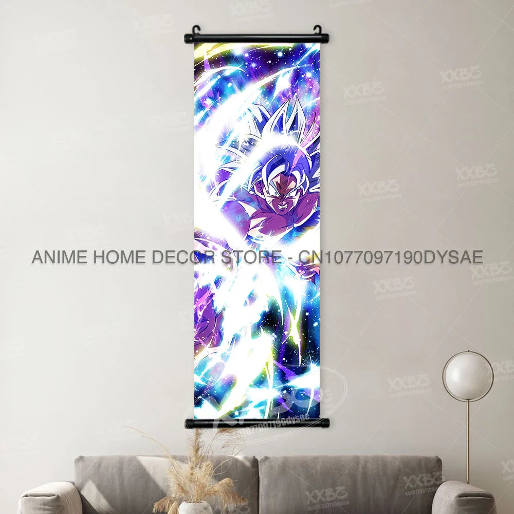 Dragon Ball Posters: Goku & Vegeta Anime Wall Scrolls
