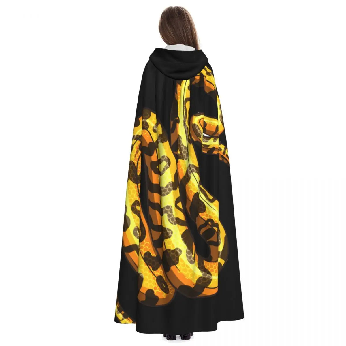 Hooded Cloak Unisex Cloak with Hood Cloak Cosplay Costume Boa