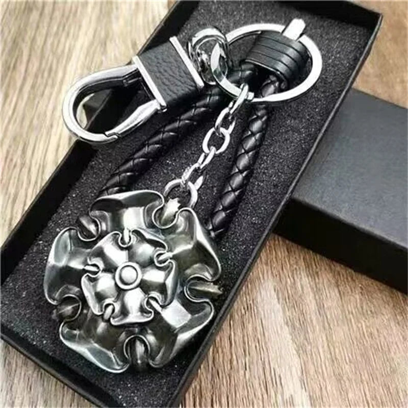 Thrones Keychains Stark Wolf Head Dragon Badge KeyChain Pendant Ice And Fire Keyring llaveros Of Movie Gifts for Friends