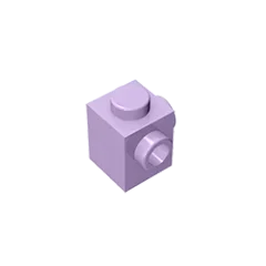 Gobricks GDS-1046 Modified Brick 1 x 1 with Studs on 2 Sides | Building Block for DIY