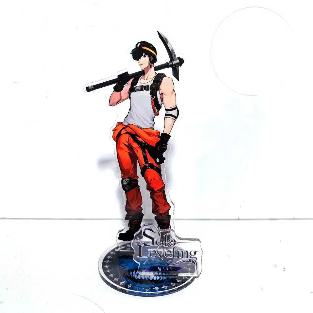 Solo Leveling Acrylic Stand: Sung Jin Woo 15cm Desk Figure