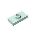 Gobricks PLATE 1X2 W. 1 KNOB | Modified Building Block Compatible with Lego 15573