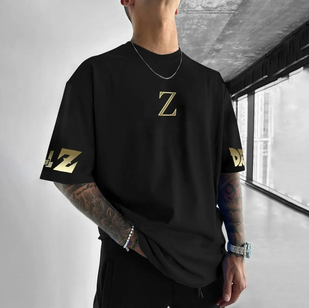 Dragon Ball Vegeta Harajuku Oversized Anime T-Shirt | 2025