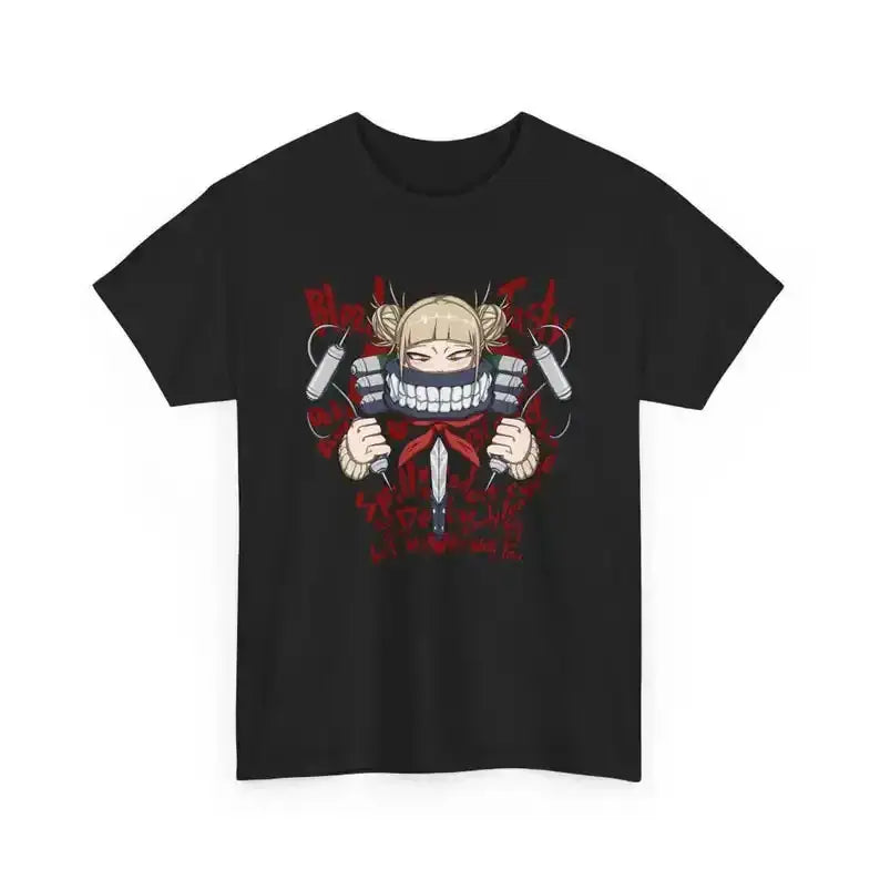 Himiko Toga T-Shirt: Vintage Y2K Anime Graphic Top