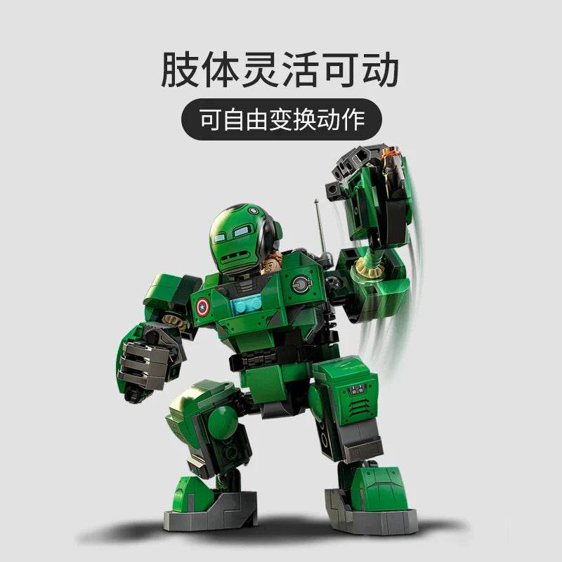 LEGO Super Heroes 76201 Captain Carter and Nine-headed Snake Practitioner educational assembly toy - 