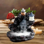 Waterfall Backflow Incense For Home And Office Decoration With Incense Cones - 1pcs