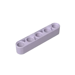 Gobricks GDS-664 Technical Liftarm Thick 1 x 5 | Compatible Building Block