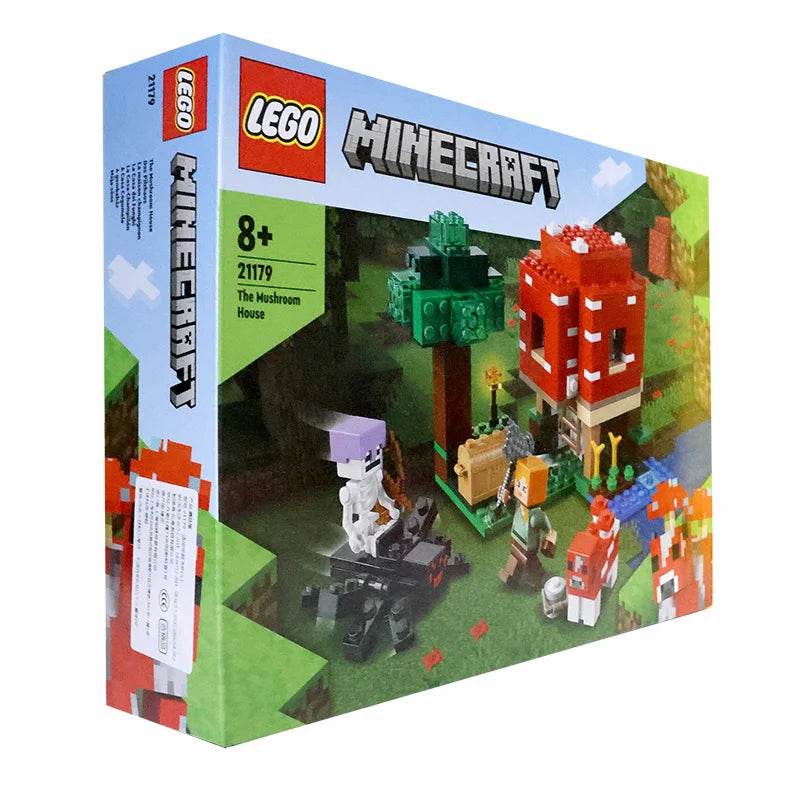 LEGO 21179 Minecraft The Mushroom House Set - LEGO21179