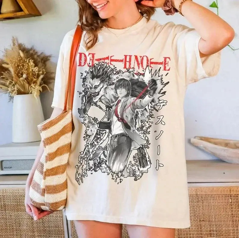 Death Note T-shirt: Anime Manga Unisex Graphic Tee