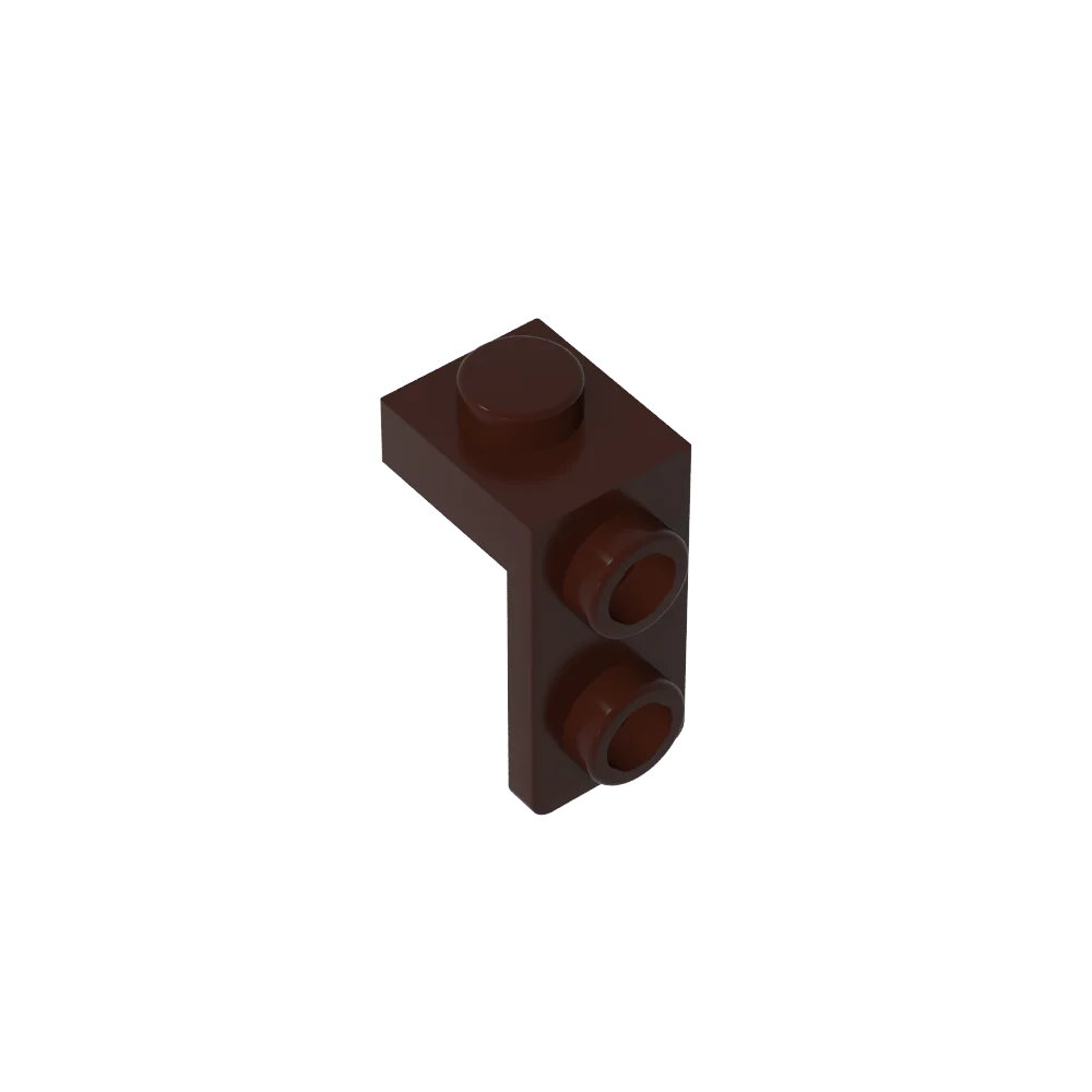 Gobricks Bracket 1 x 1 - 1 x 2 | Compatible Building Block