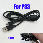 Controller Charging Cable | USB Power Cord for Sony PlayStation 3