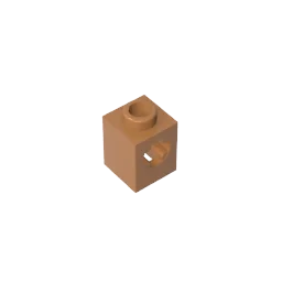 Gobricks GDS-2196 Technical Brick 1 x 1 with Axle Hole | Building Block for Lego