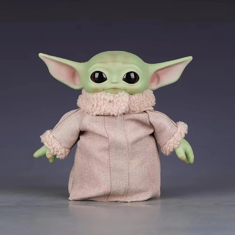 Star Wars Plush Robe Baby Yoda Mini Mandalorian Doll Ornament Bagged Figure