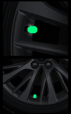 4PCS Luminous Valve Stem Caps