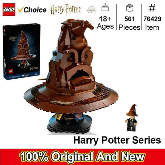 LEGO 76429 Talking Sorting Hat 561 PCS for Harry Potter fans Buiding Blocks Model DIY Toys For Boys Girl Gift ages 18+ - 76429
