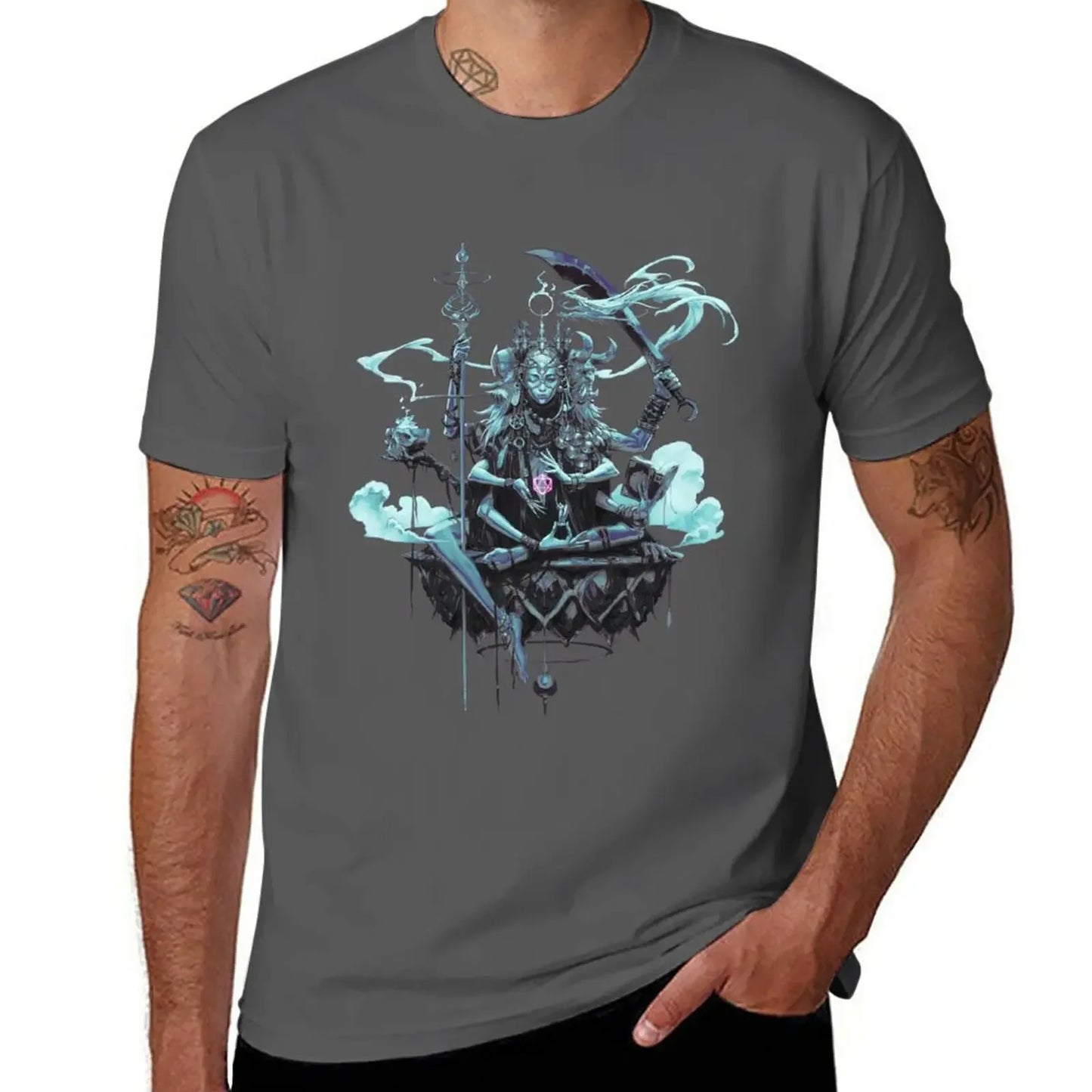 Dungeon Master T-Shirt noir t-shirts pour hommes