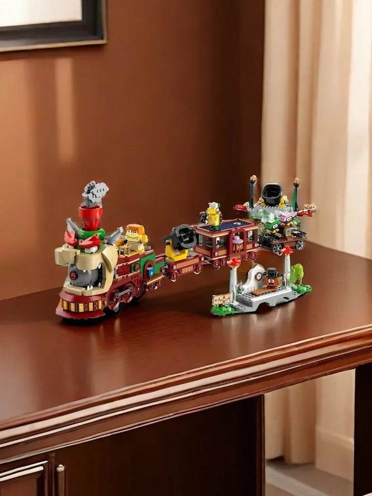 71437 LEGO Super Mario The Bowser Express Train Toy Playse, Mario Toys for Kids,Birthday Gift for Boys - United States