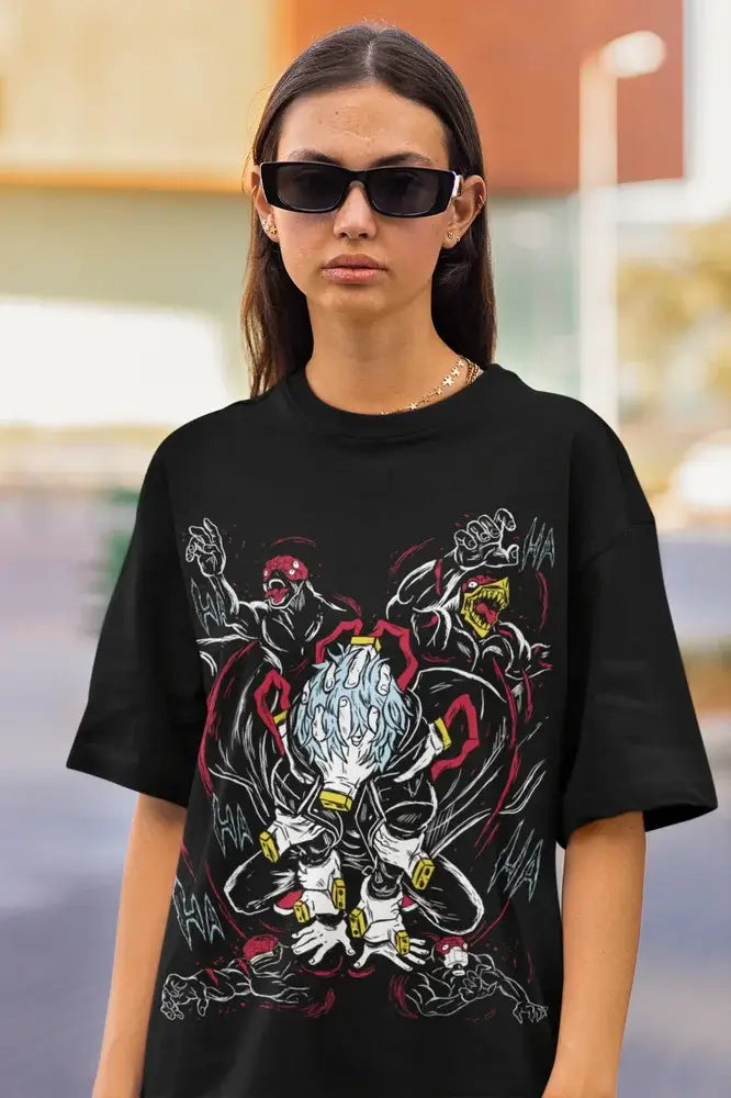 Tomura Shigaraki T-shirt: Villain League Graphic Tee