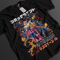 Saint Seiya Shiryu T-shirt: Loose Cotton Anime Pattern Tee