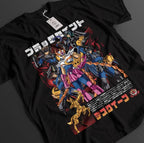 Saint Seiya Shiryu T-shirt: Loose Cotton Anime Pattern Tee