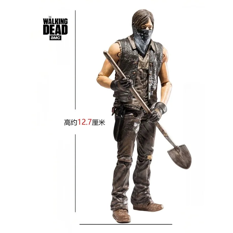 5-inch 1/12 Anime Figure Grave Digger Daryl The Walking Dead Movie Action Figures Collectible Toys