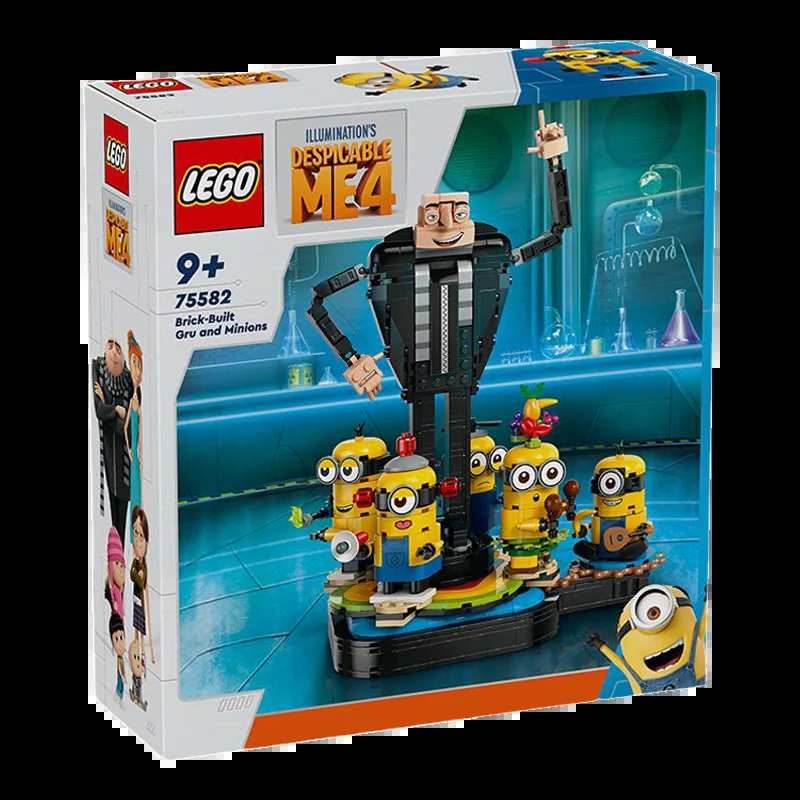Lego Minions 75582 Build Minions for Boys and Girls Educational Children's Day Gift Toy Building Blocks - 