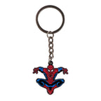Vintage Motorcycle Keychain | Cartoon Metal Keyring for Backpack