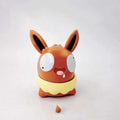 8 PCS Silly Pokemon Mini Figurine Set, Pikachu Bulbasaur Charmander Squirtle Cute PVC Action Figures