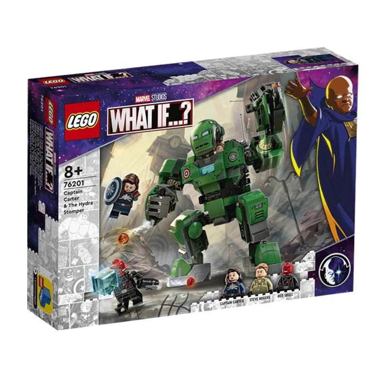 LEGO Super Heroes 76201 Captain Carter and Nine-headed Snake Practitioner educational assembly toy - 