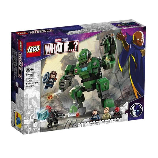 LEGO Super Heroes 76201 Captain Carter and Nine-headed Snake Practitioner educational assembly toy - 